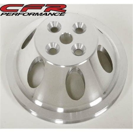 Cfr Performance CFR HZ-8840-C Chevy Big Block Chrome Aluminum Water Pump Pulley - 1 Groove Short HZ-8840-M